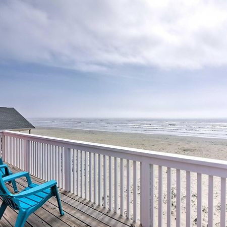 Beachfront Galveston Oasis Balconies, Ocean View! Ngoại thất bức ảnh