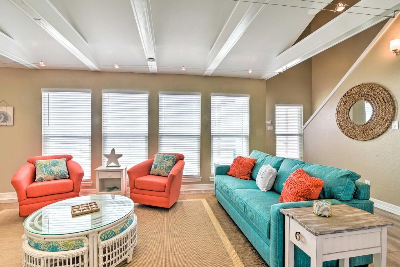 Beachfront Galveston Oasis Balconies, Ocean View! Ngoại thất bức ảnh