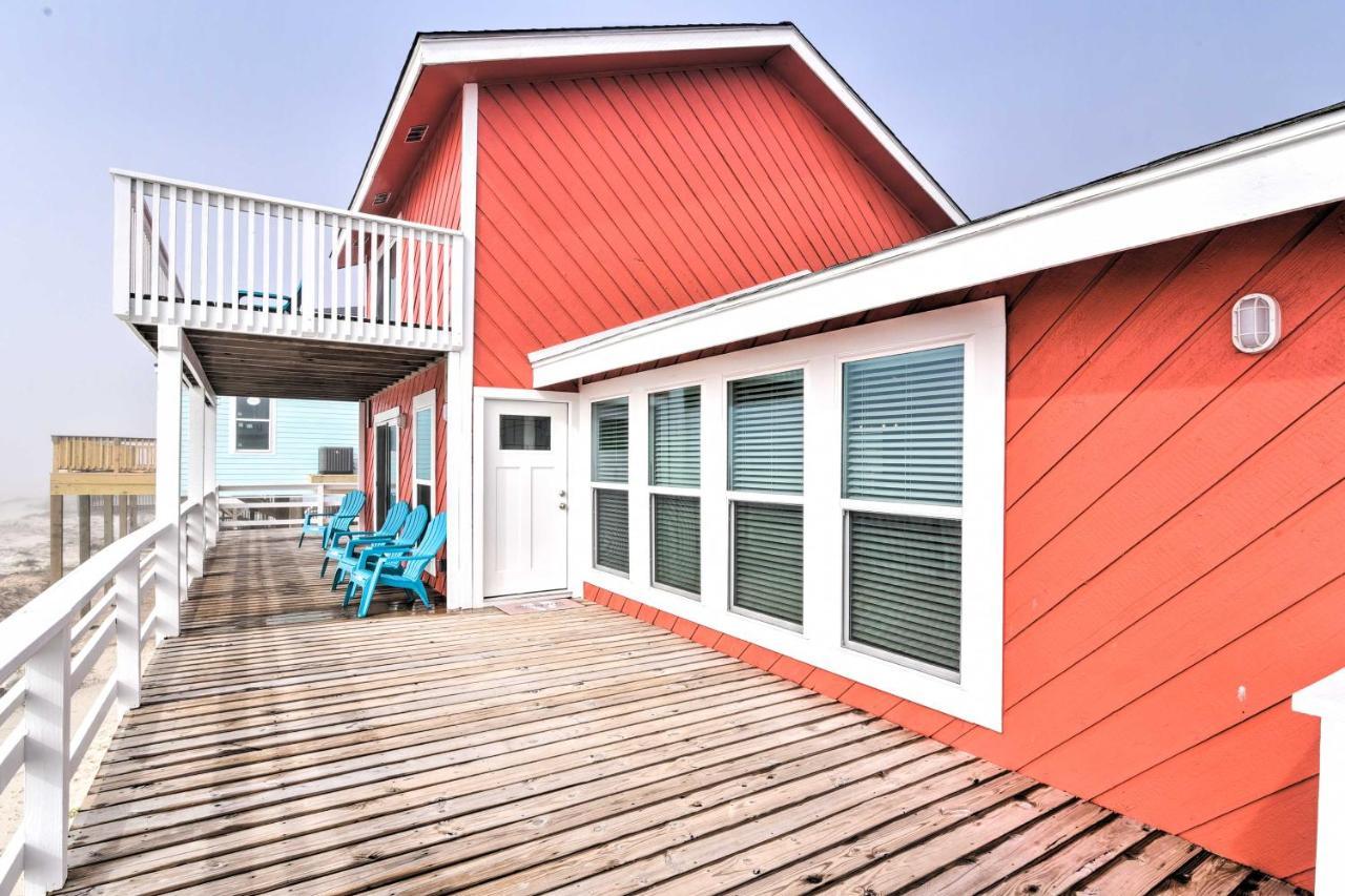 Beachfront Galveston Oasis Balconies, Ocean View! Ngoại thất bức ảnh